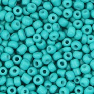 Glasperlen rocailles 8/0 (3mm) Baltic turquoise